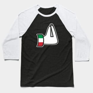 Italian Pinched Fingers Hand Gesture Italia Italy Italiano Baseball T-Shirt